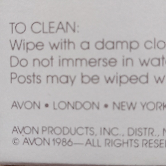 1986 vintage Sterling silver hoops n.i.b. - Picture 3 of 6